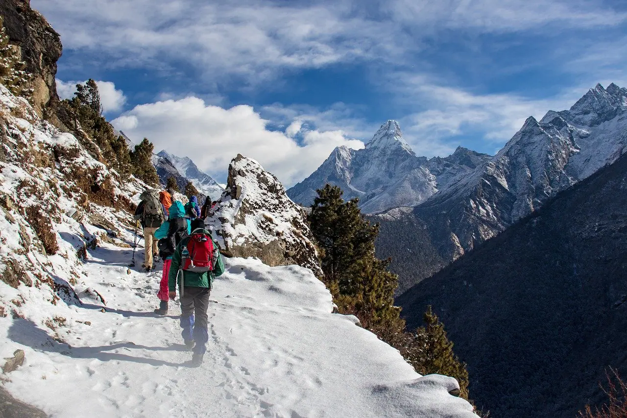 Les sentiers de randonnée dans l'Himalaya